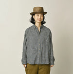 45R Indigo Doublecloth 908 Ocean Buttondown Shirt