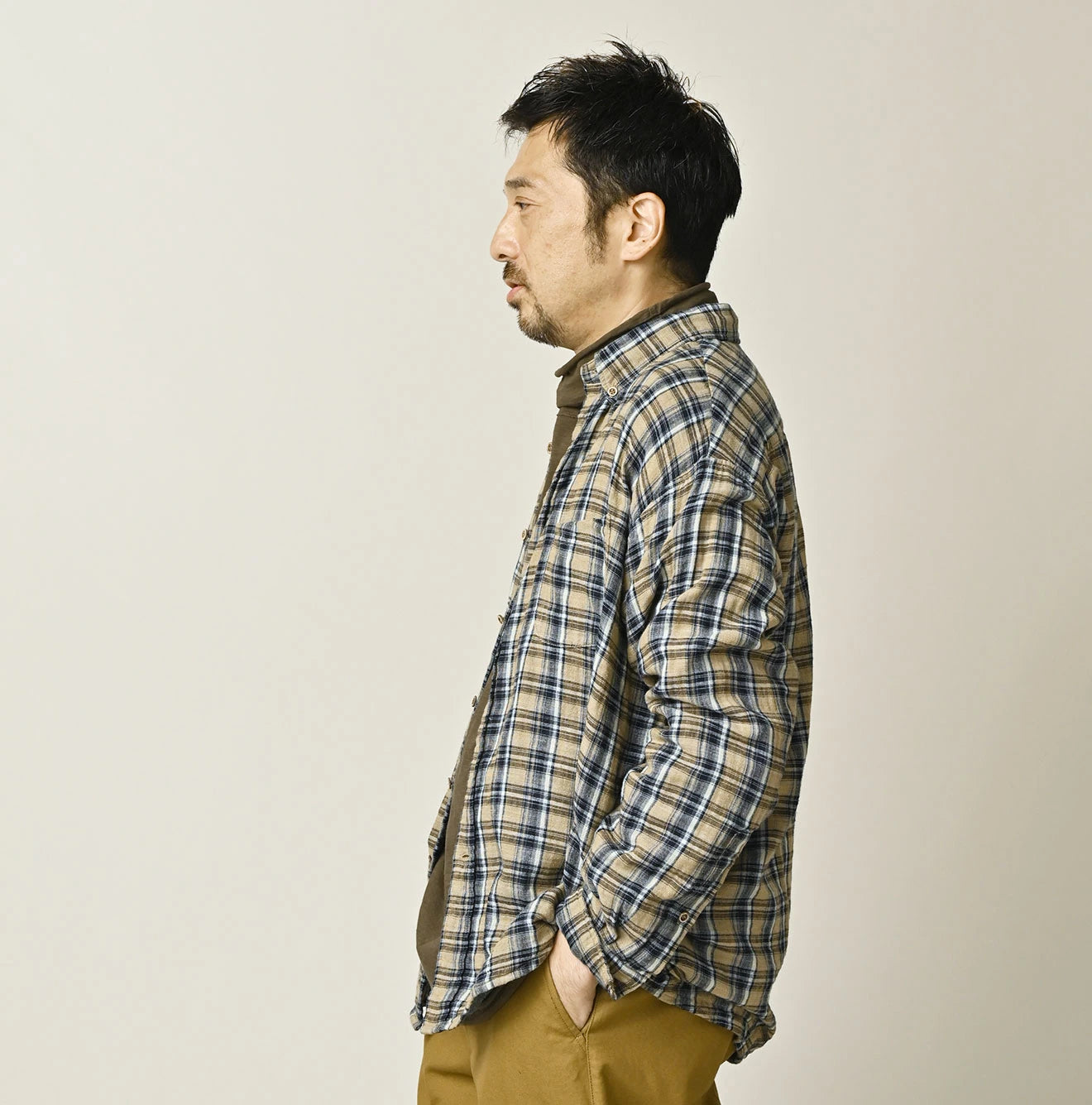 45R Indigo Doublecloth 908 Ocean Buttondown Shirt - Image 10