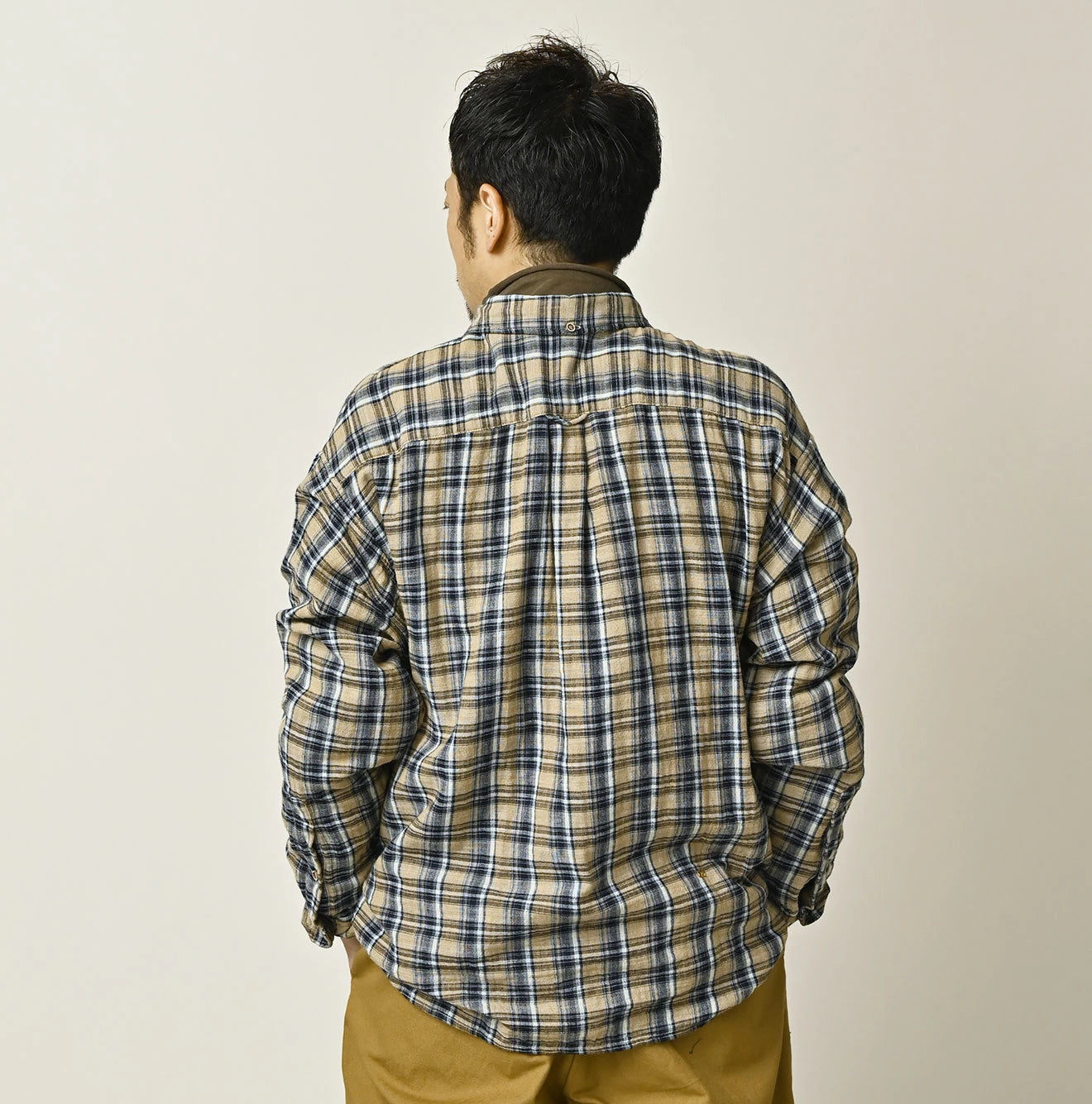 45R Indigo Doublecloth 908 Ocean Buttondown Shirt - Image 11
