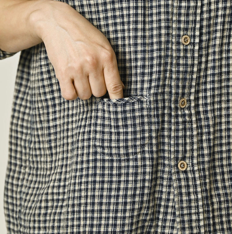 45R Indigo Doublecloth 908 Ocean Buttondown Shirt - Image 15