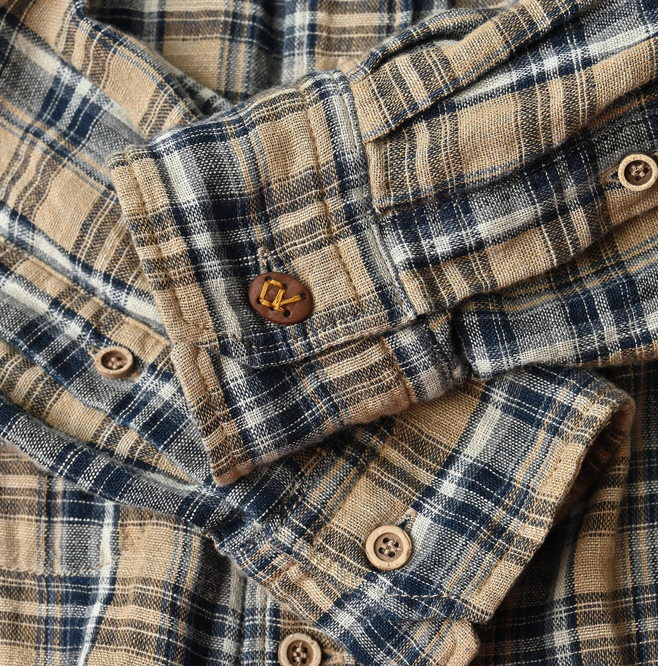 45R Indigo Doublecloth 908 Ocean Buttondown Shirt - Image 21