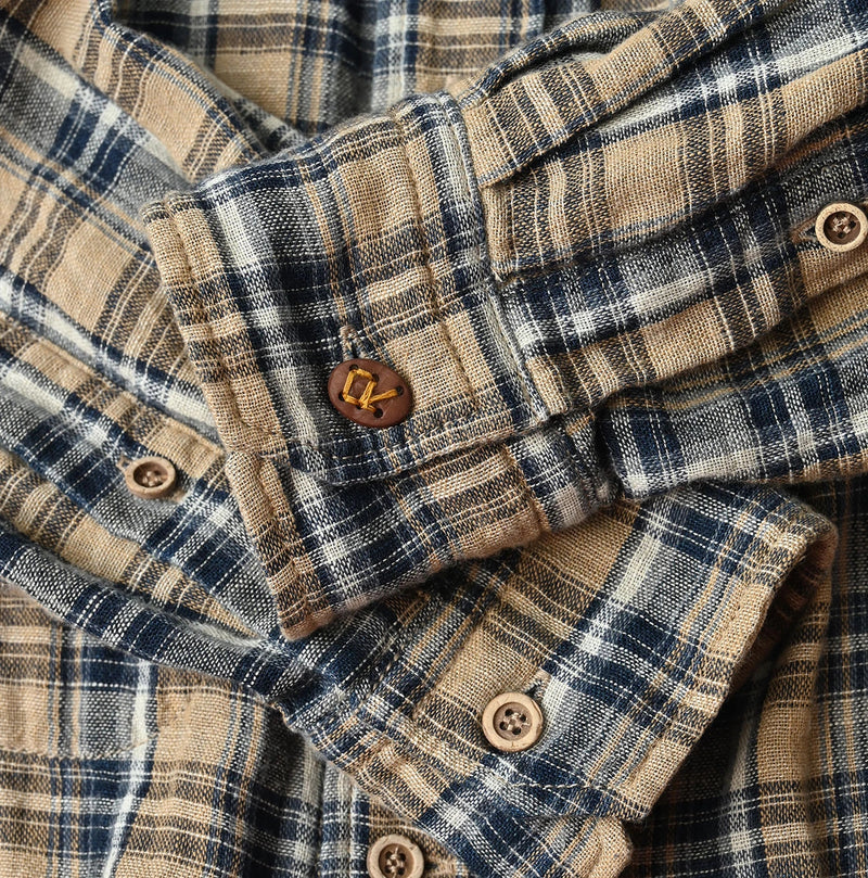 45R Indigo Doublecloth 908 Ocean Buttondown Shirt - Image 21