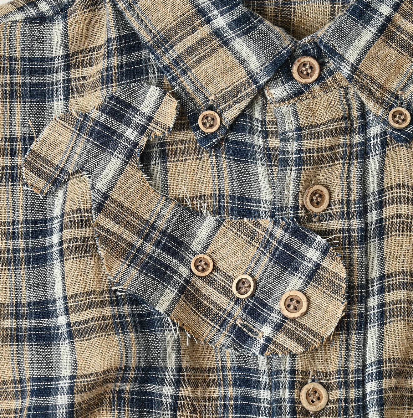 45R Indigo Doublecloth 908 Ocean Buttondown Shirt