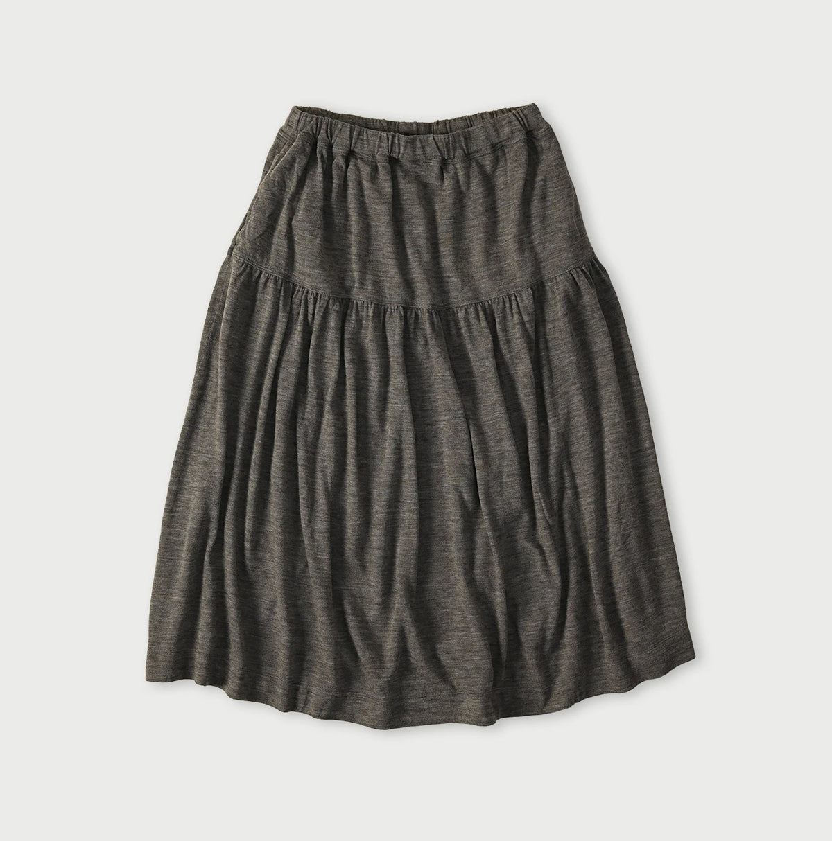 45R Camellia Gathered Skirt