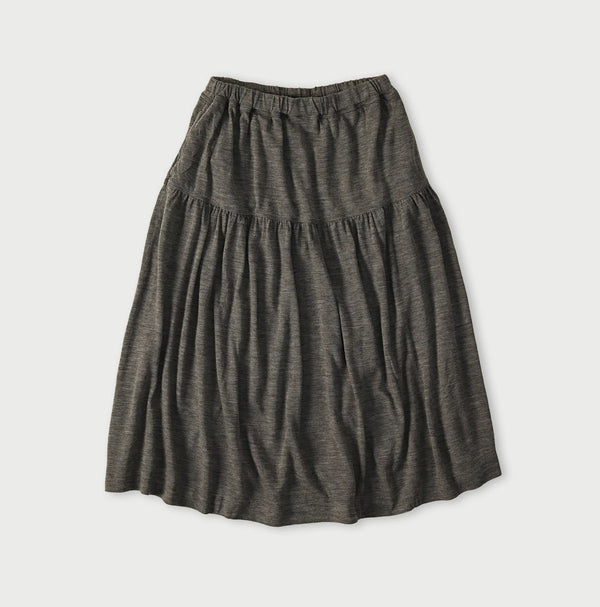 45R Camellia Gathered Skirt