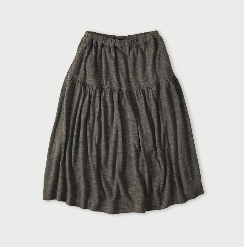 45R Camellia Gathered Skirt - Image 1