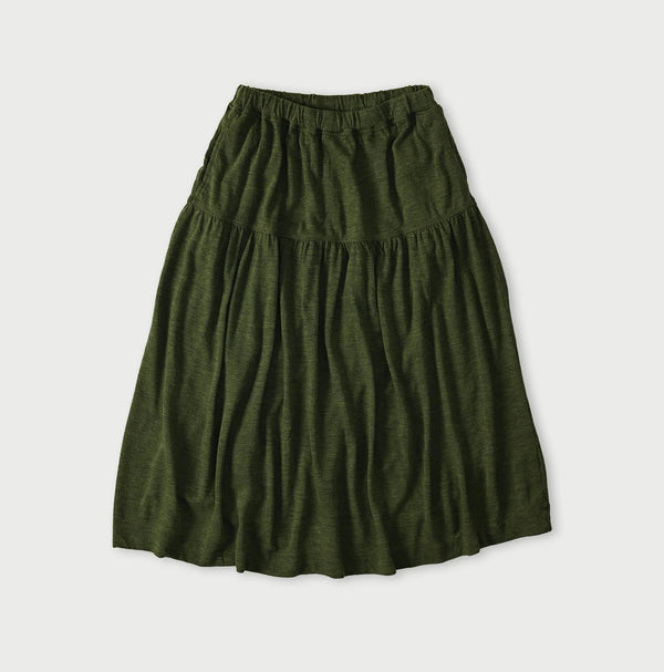 45R Camellia Gathered Skirt