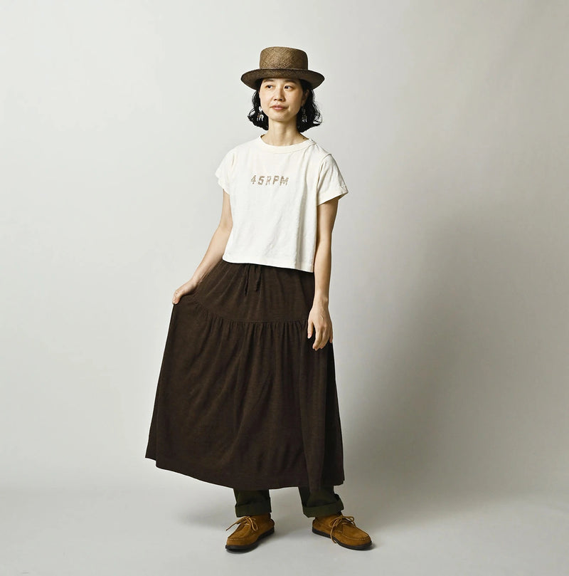 45R Camellia Gathered Skirt - Image 6