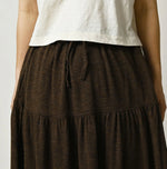 45R Camellia Gathered Skirt
