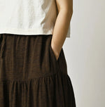 45R Camellia Gathered Skirt
