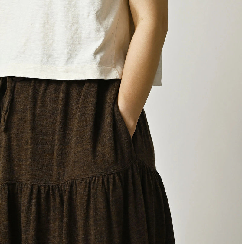45R Camellia Gathered Skirt - Image 11