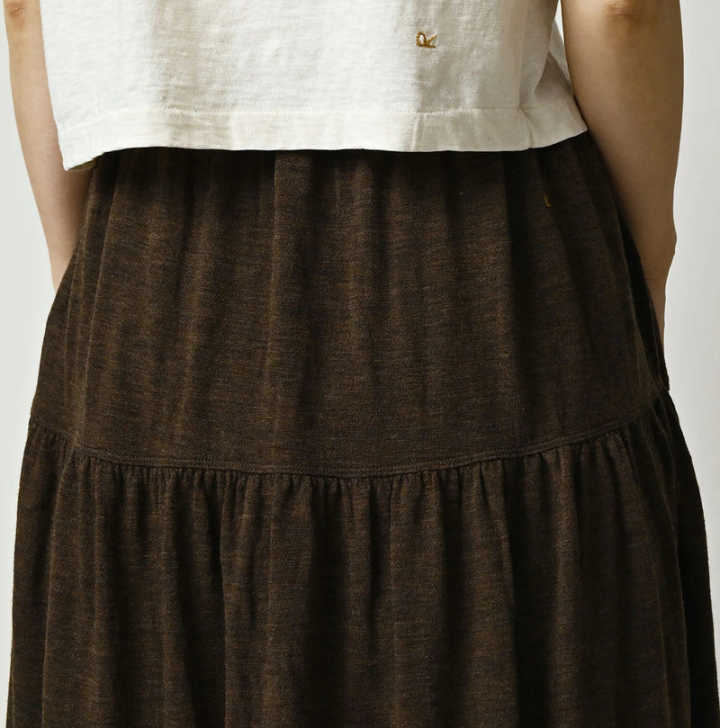 45R Camellia Gathered Skirt - Image 13