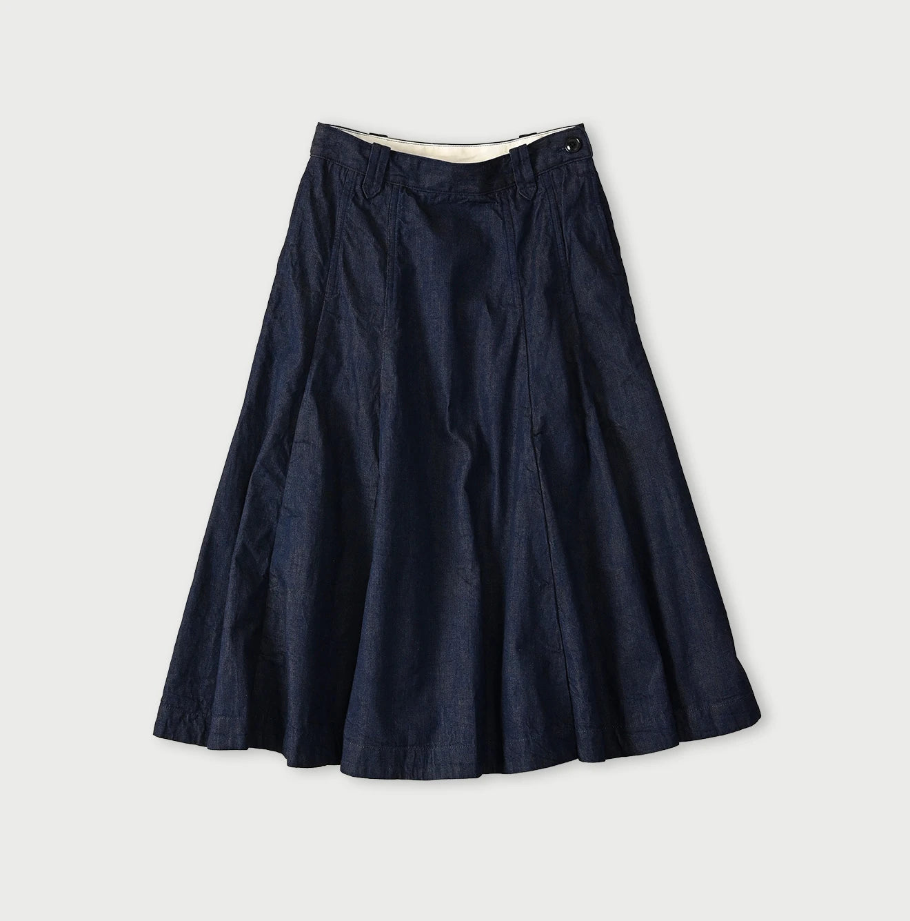 45R Komugi Denim Soufflé Skirt Nou - Image 1