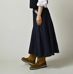 45R Komugi Denim Soufflé Skirt Nou
