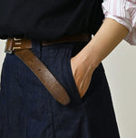 45R Komugi Denim Soufflé Skirt Nou