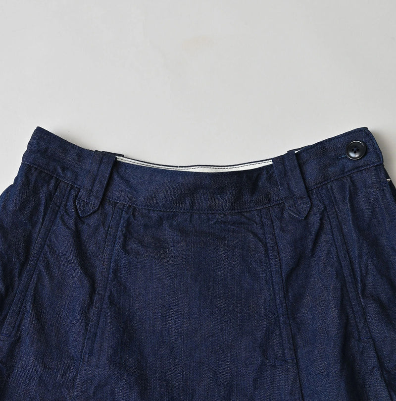 45R Komugi Denim Soufflé Skirt Nou - Image 12