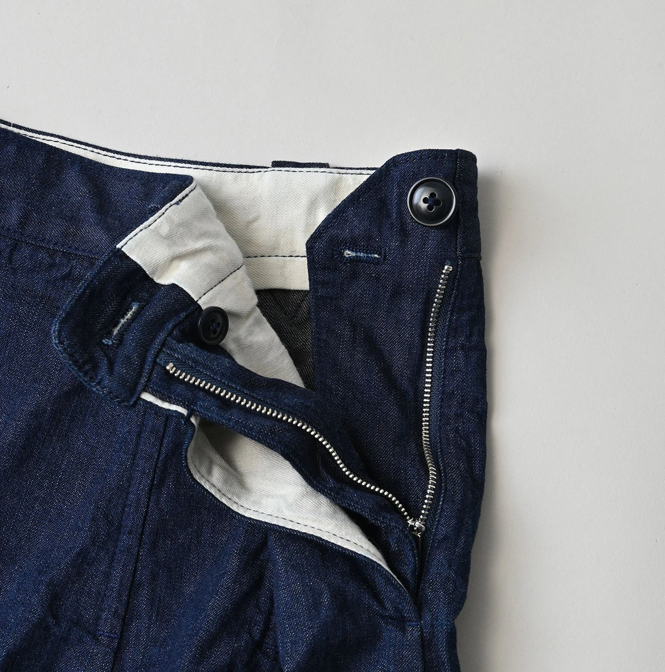 45R Komugi Denim Soufflé Skirt Nou - Image 13