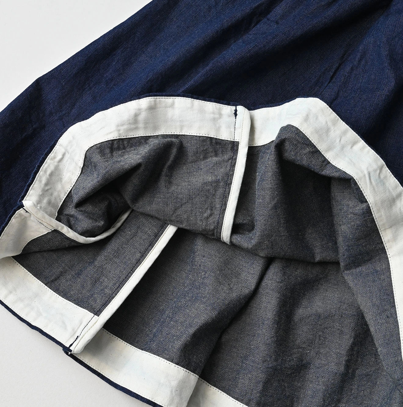 45R Komugi Denim Soufflé Skirt Nou - Image 15