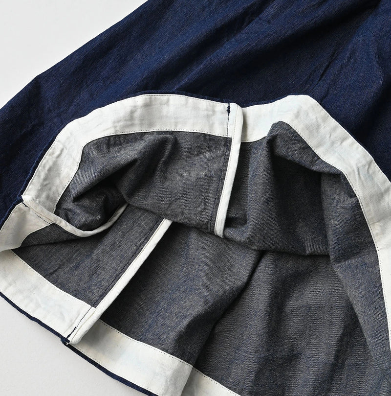 45R Komugi Denim Soufflé Skirt Nou - Image 15