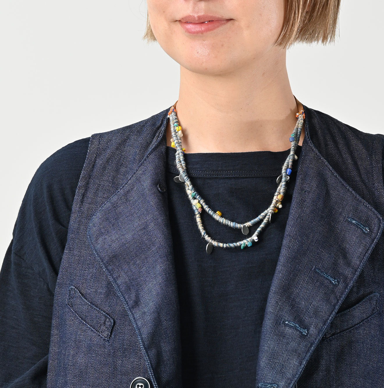 45R Indigo Tenjiku 45 Star Dress - Image 5