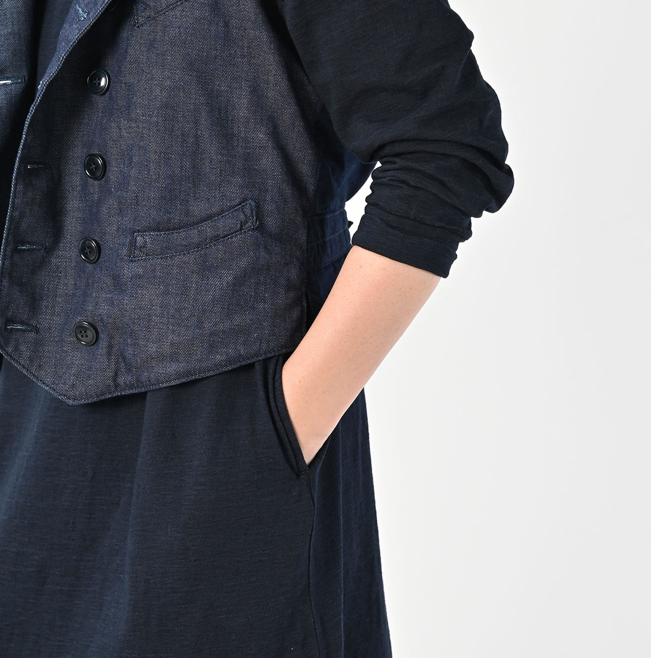 45R Indigo Tenjiku 45 Star Dress - Image 6