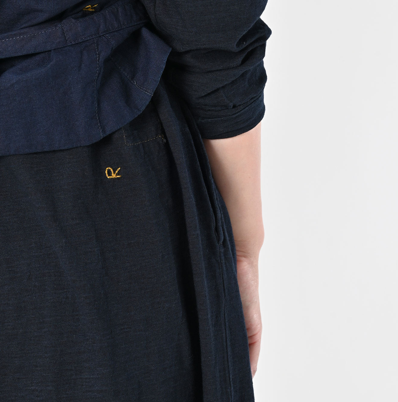 45R Indigo Tenjiku 45 Star Dress