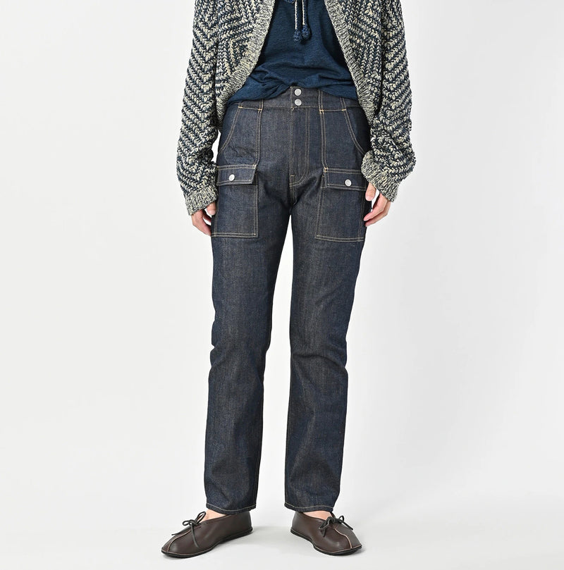 45R Rye Mugi Denim 908 Bush Pants Nou - Image 4