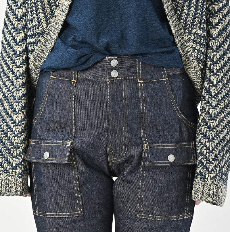 45R Rye Mugi Denim 908 Bush Pants Nou - Image 10
