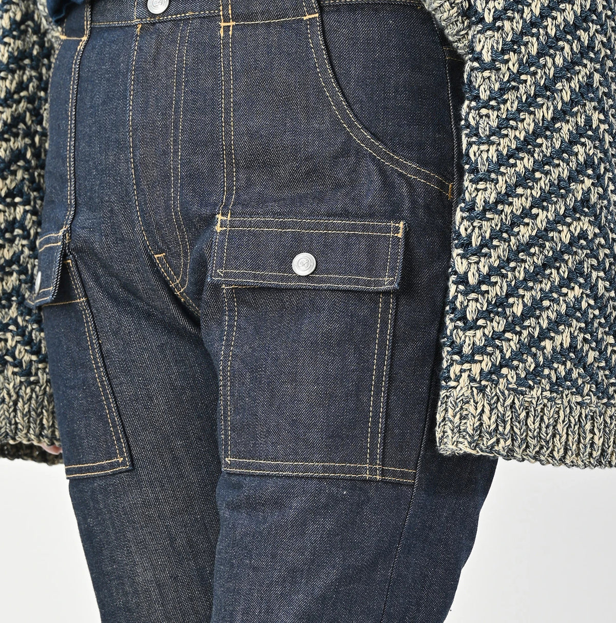 45R Rye Mugi Denim 908 Bush Pants Nou