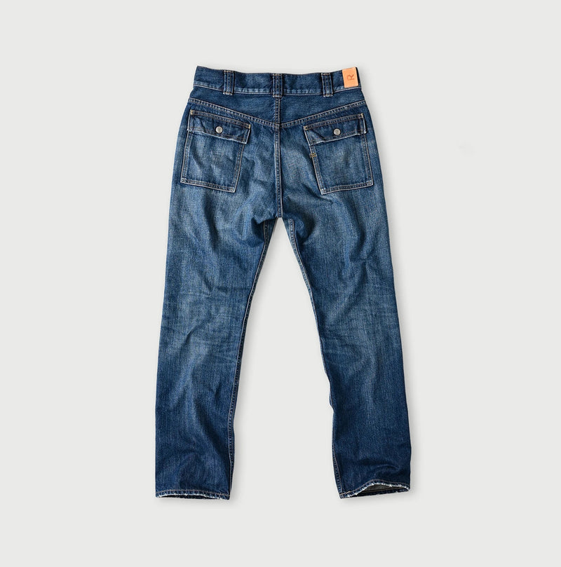 45R Rye Mugi Denim 908 Bush Pants Distressed - Image 15