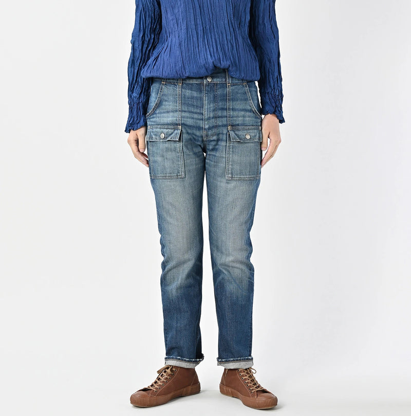45R Rye Mugi Denim 908 Bush Pants Distressed - Image 5
