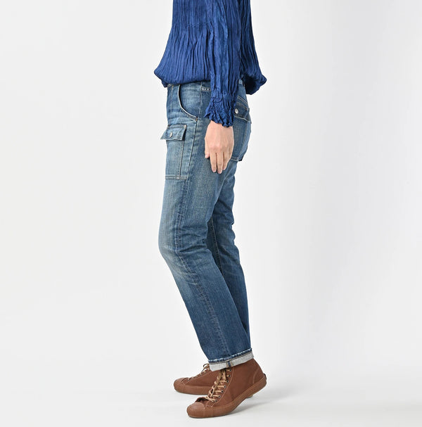 45R Rye Mugi Denim 908 Bush Pants Distressed