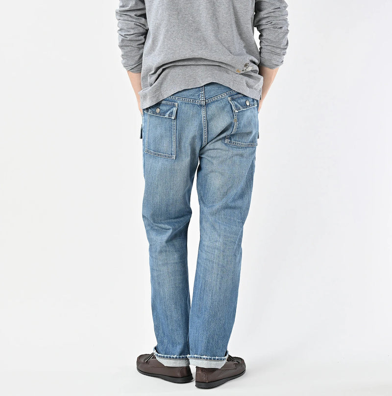 45R Rye Mugi Denim 908 Bush Pants Distressed - Image 10