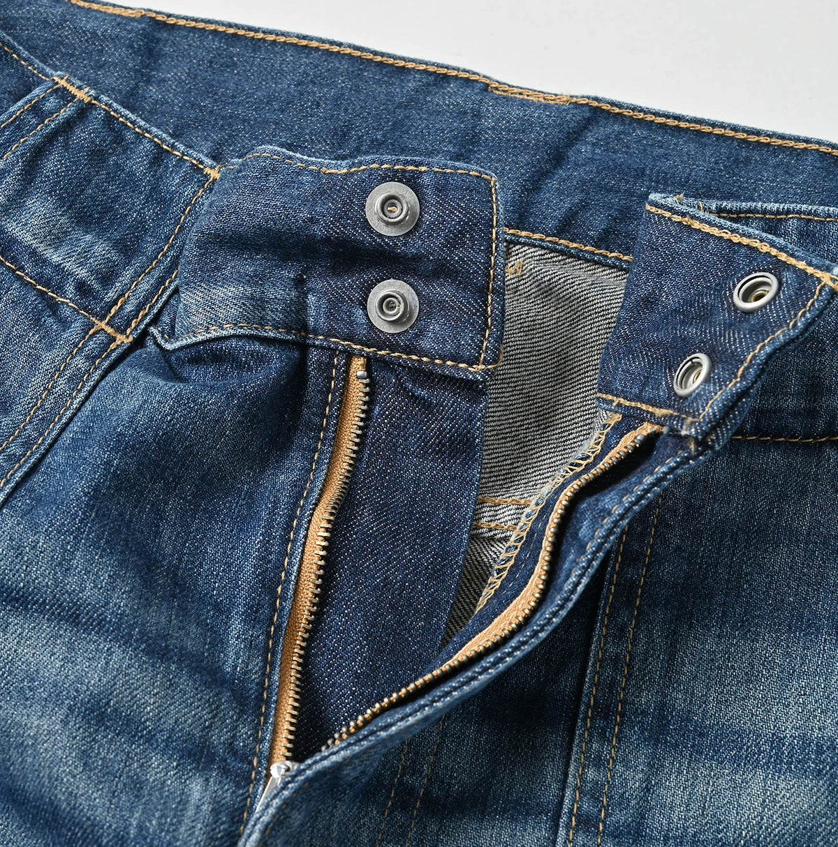 45R Rye Mugi Denim 908 Bush Pants Distressed - Image 17