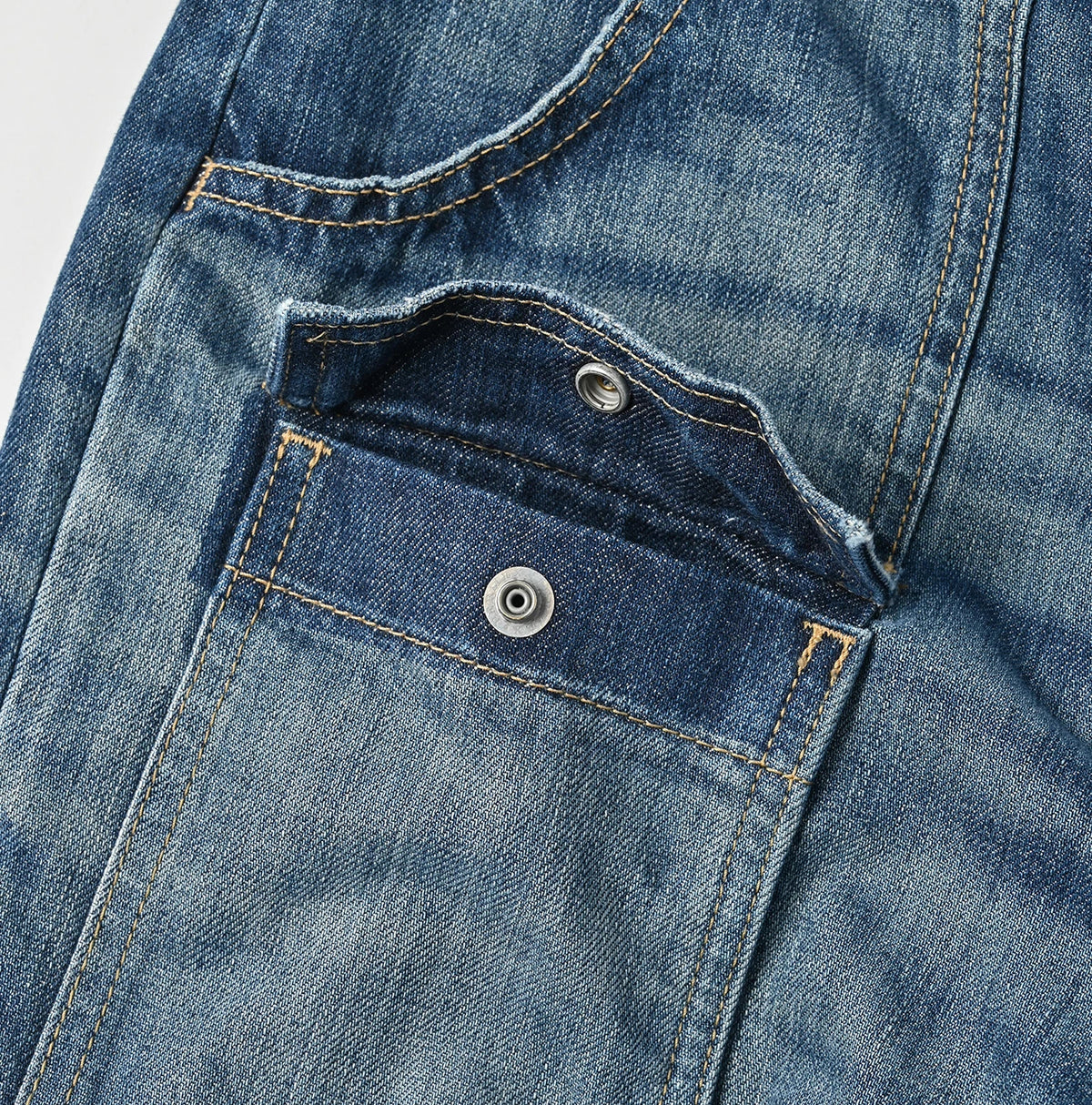 45R Rye Mugi Denim 908 Bush Pants Distressed