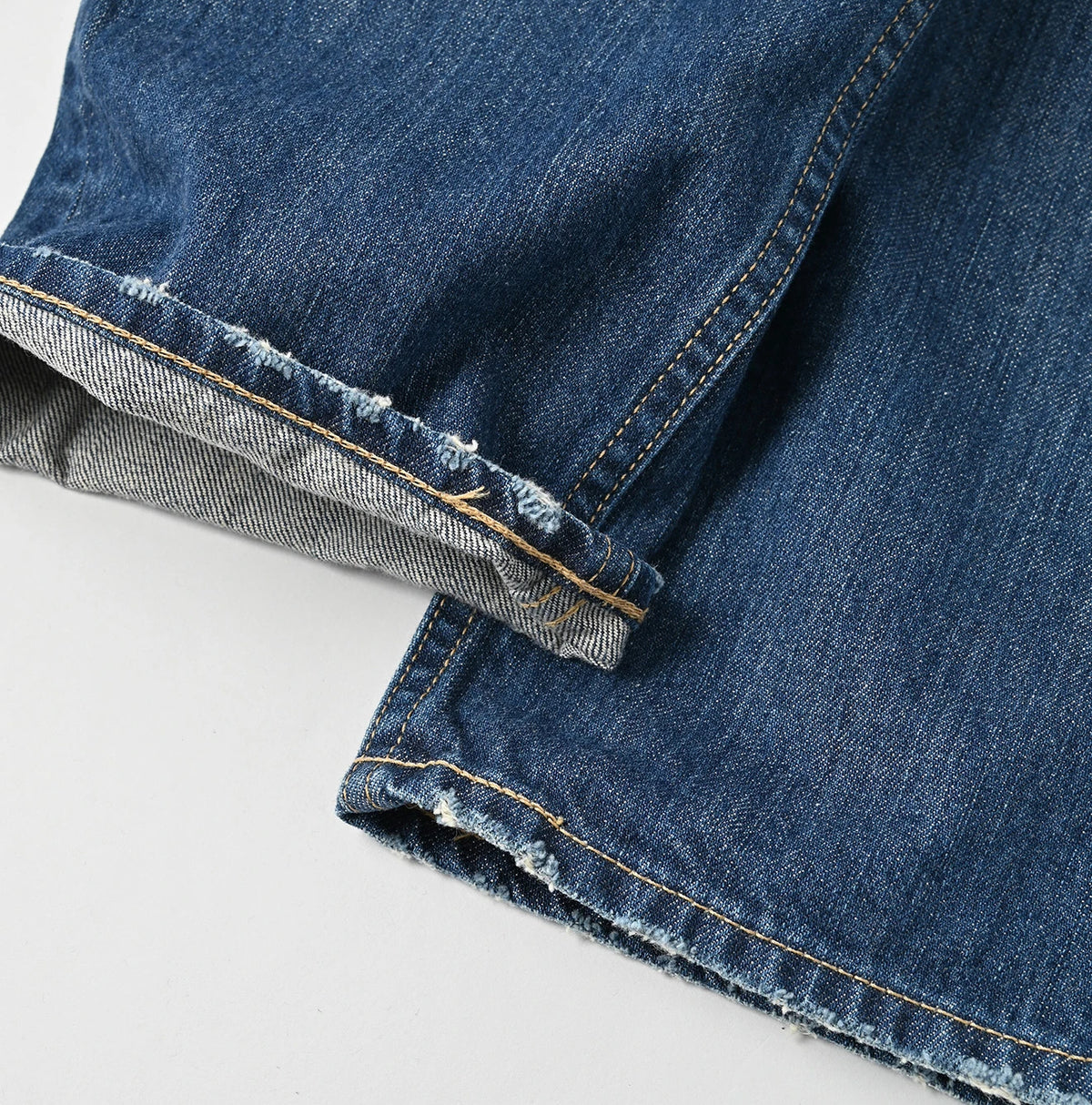 45R Rye Mugi Denim 908 Bush Pants Distressed