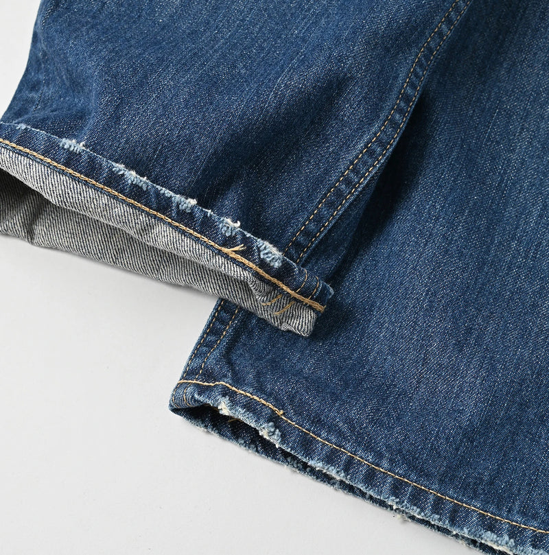 45R Rye Mugi Denim 908 Bush Pants Distressed - Image 19