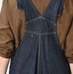 45R Indigo Mugihiko Denim Overall Nou