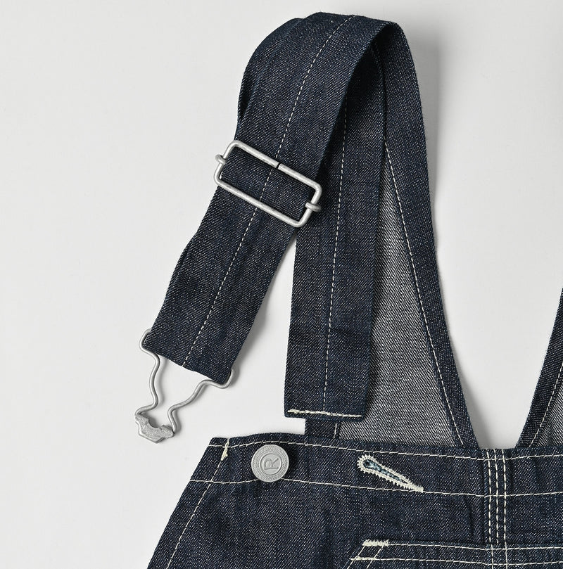 45R Indigo Mugihiko Denim Overall Nou - Image 15