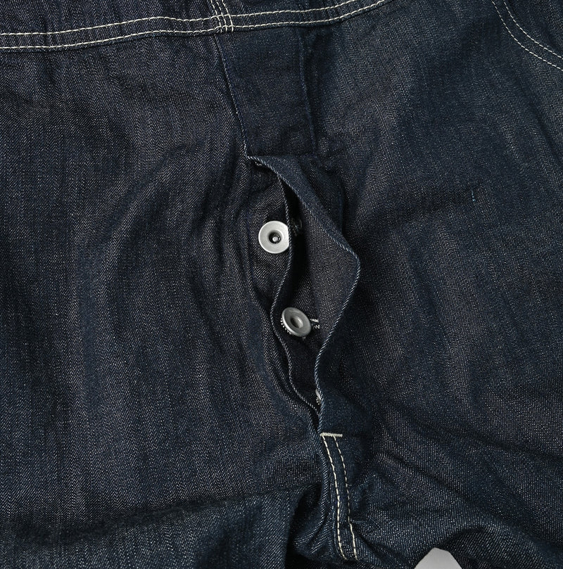 45R Indigo Mugihiko Denim Overall Nou
