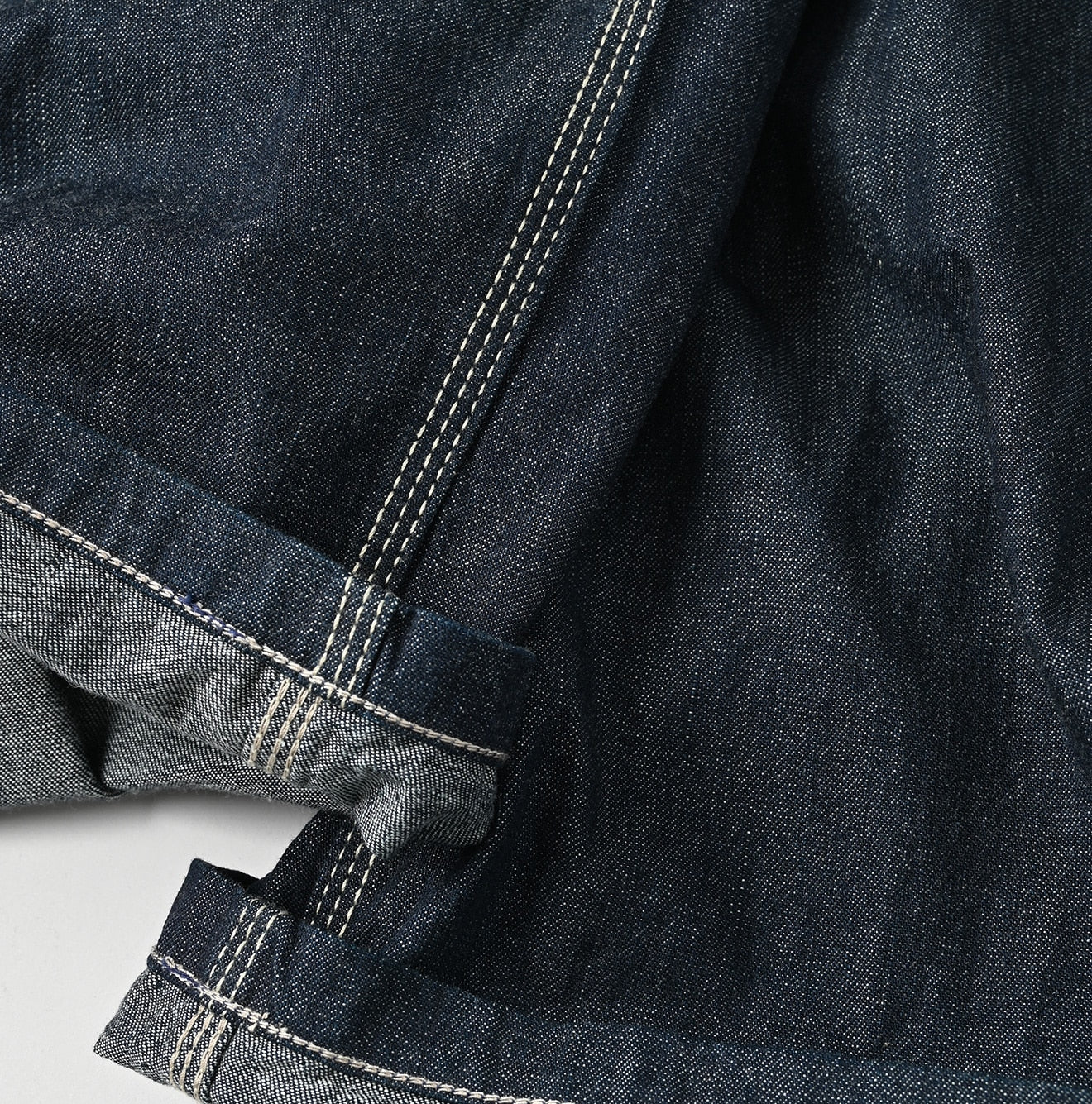 45R Indigo Mugihiko Denim Overall Nou