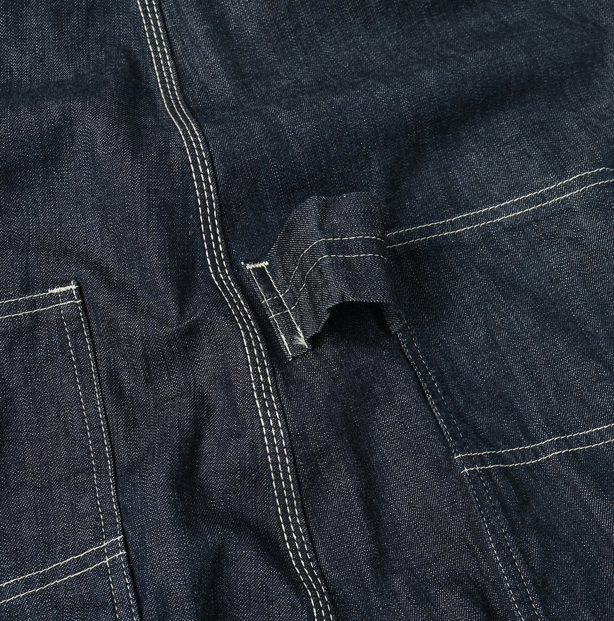 45R Indigo Mugihiko Denim Overall Nou