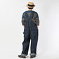 45R Indigo Mugihiko Denim Overall Nou