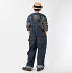 45R Indigo Mugihiko Denim Overall Nou