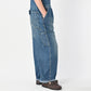 45R Indigo Mugihiko Denim Overall Distressed