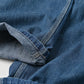 45R Indigo Mugihiko Denim Overall Distressed