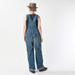 45R Indigo Mugihiko Denim Overall Distressed