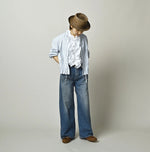 45R Komugi Denim Bachihime Distressed