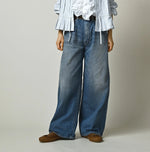 45R Komugi Denim Bachihime Distressed