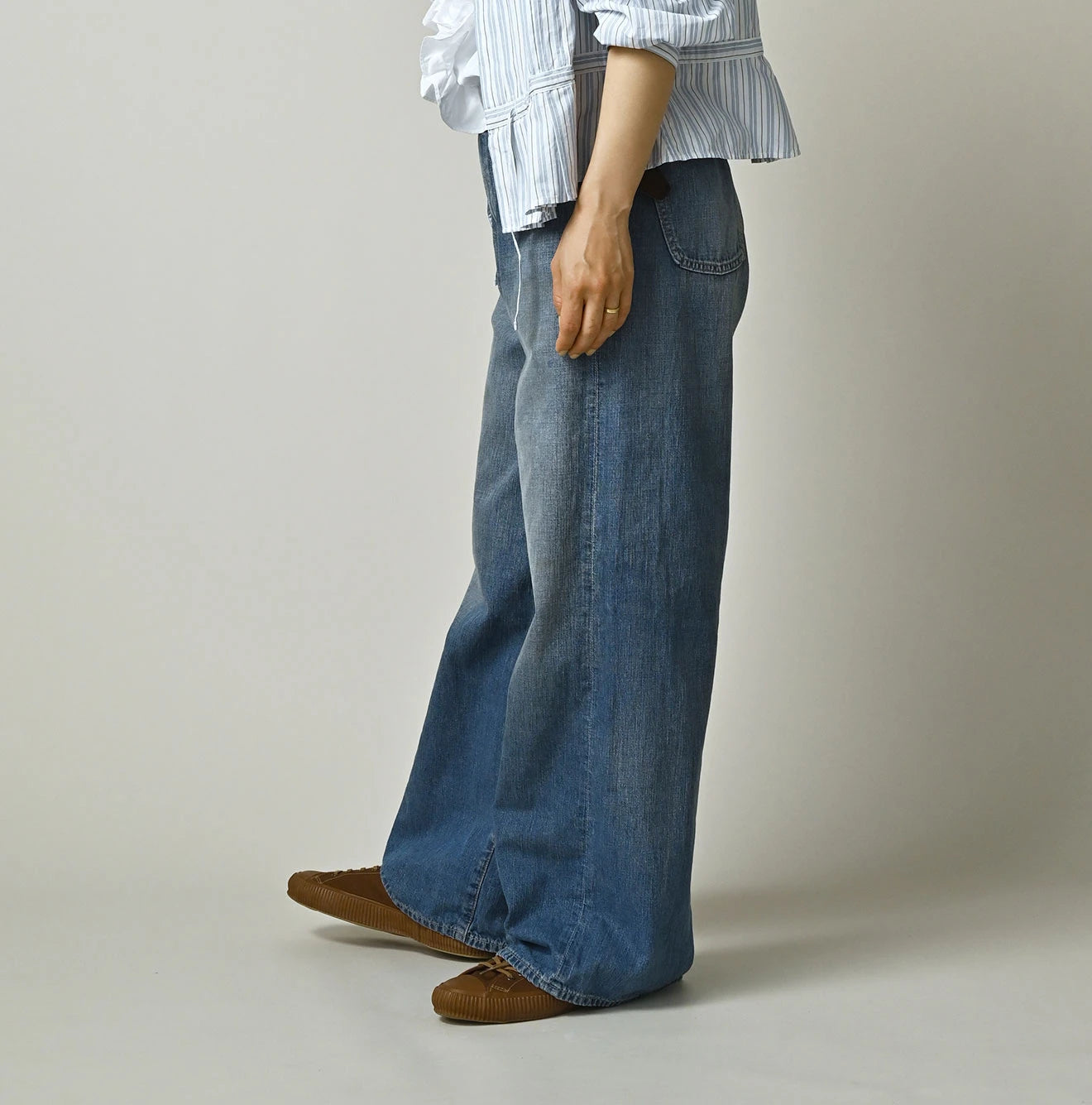 45R Komugi Denim Bachihime Distressed - Image 4